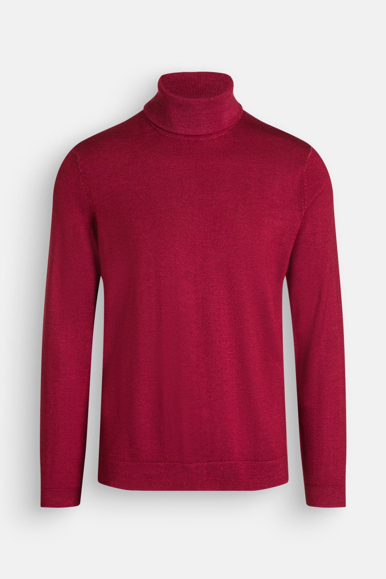 OLYMP Schurwoll-Pullover dunkelrot, Bild 1