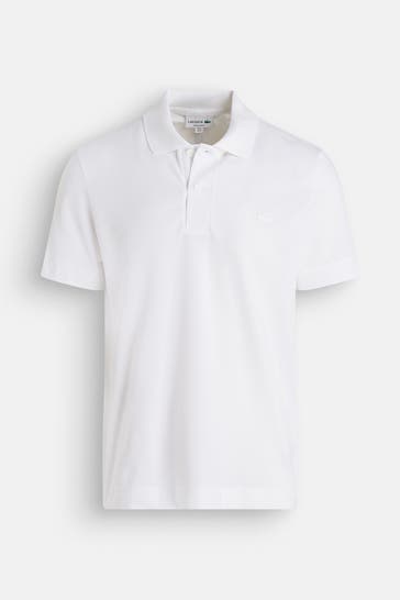 LACOSTE Polo-Shirt weiß
