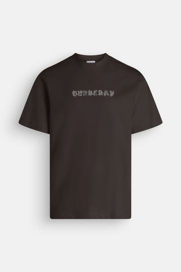 BURBERRY T-Shirt dunkelbraun