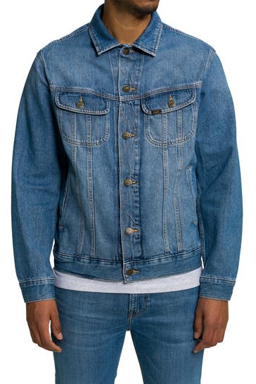 LEE Jeansjacke 'Rider' blau