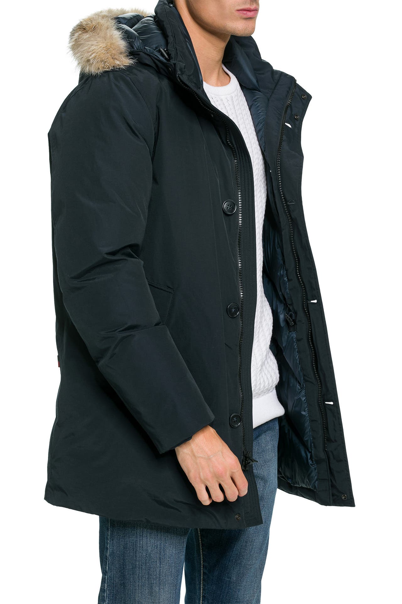 Parka South Bay dunkelblau WOOLRICH g nstig online kaufen