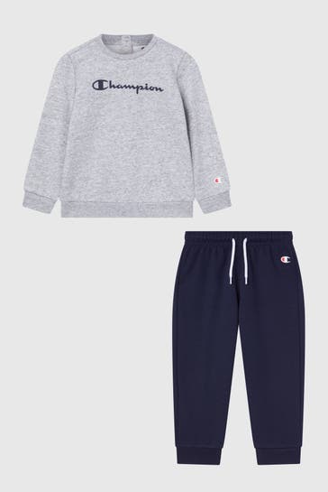 CHAMPION Set: Sweatshirt und Sweathose mehrfarbig