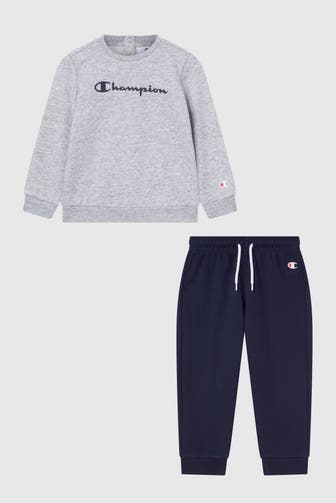 CHAMPION Set: Sweatshirt und Sweathose mehrfarbig