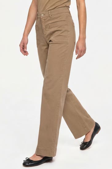 RAFFAELLO ROSSI Stoffhose 'Miru' hellbraun