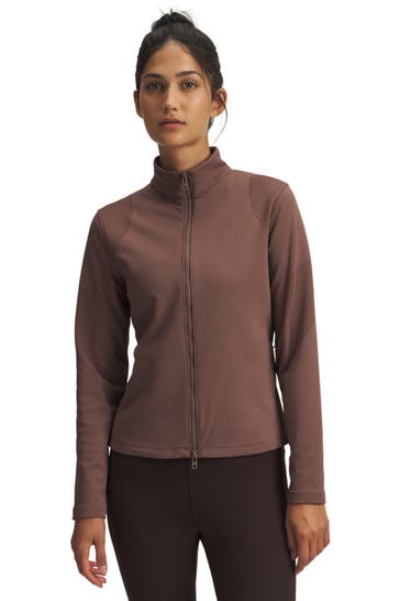 UNDER ARMOUR Trainingsjacke 'Halo' braun
