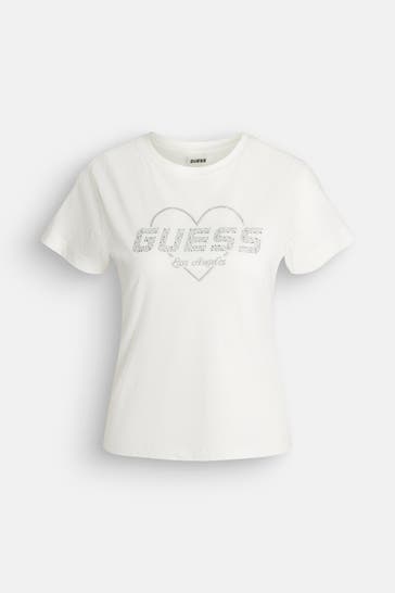 GUESS White T-Shirt