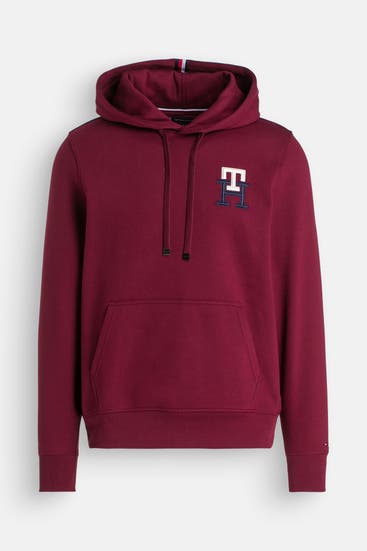 TOMMY HILFIGER - Hoodie weinrot