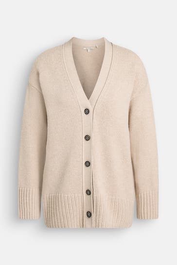 BARBOUR Strickjacke 'Joni' beige