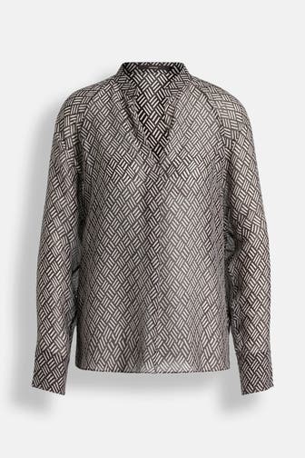 WINDSOR. Casual-Bluse gemustert