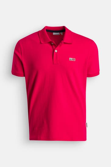 NAPAPIJRI Polo-Shirt 'Eruggy' fuchsia