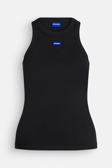 HUGO BLUE Top schwarz