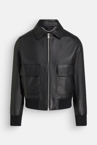 BELSTAFF - Lederjacke schwarz