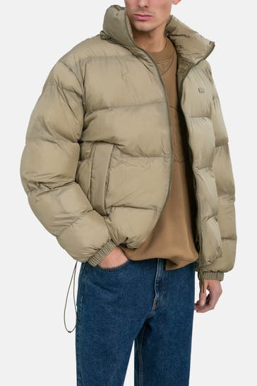 LACOSTE Steppjacke khaki