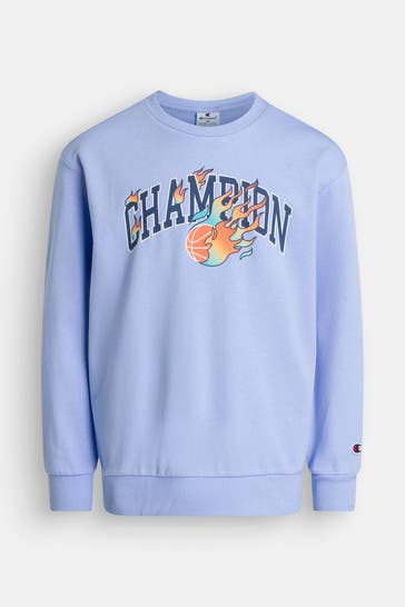 CHAMPION Sweatshirt taubenblau