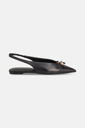 INUOVO Sling-Ballerinas schwarz