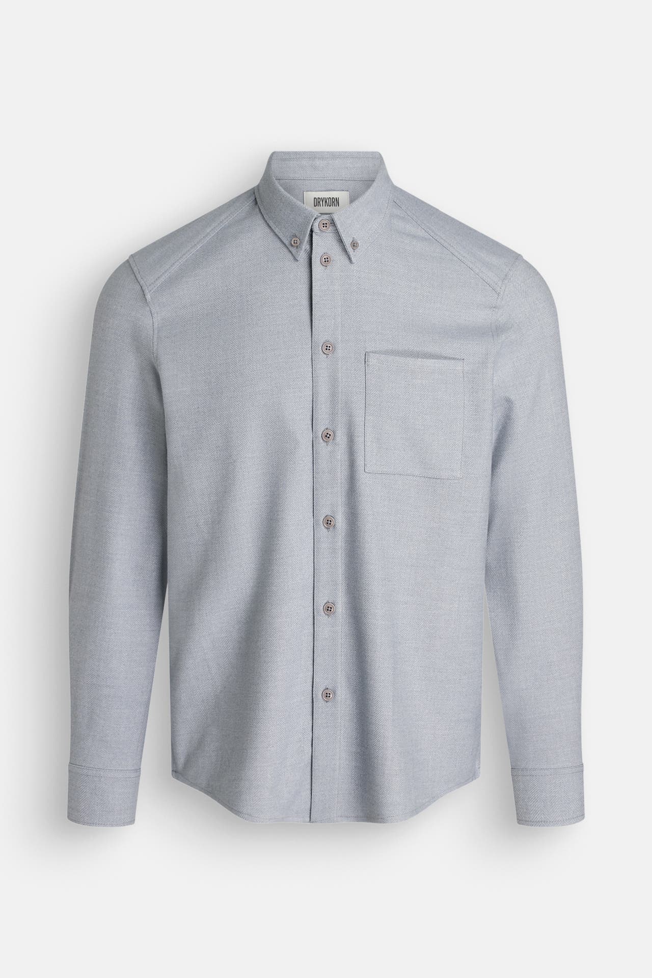 DRYKORN Casual-Hemd 'Ramis' taubenblau, Bild 1