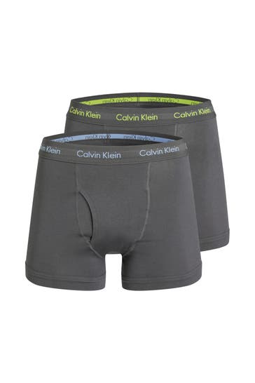 CK JEANS 2er-Pack Boxer Trunks dunkelgrau