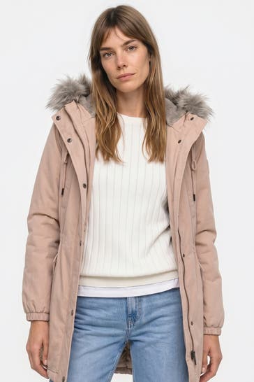 COMMA, Parka hellbraun