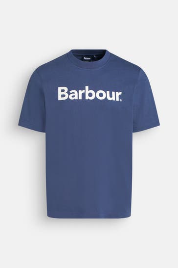 BARBOUR T-Shirt navy