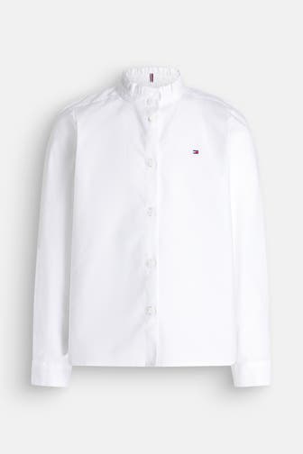 TOMMY HILFIGER Bluse weiß