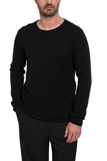 DANIELE FIESOLI Strickpullover 'Paricollo' schwarz