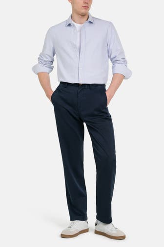 GANT Chino dunkelblau straight