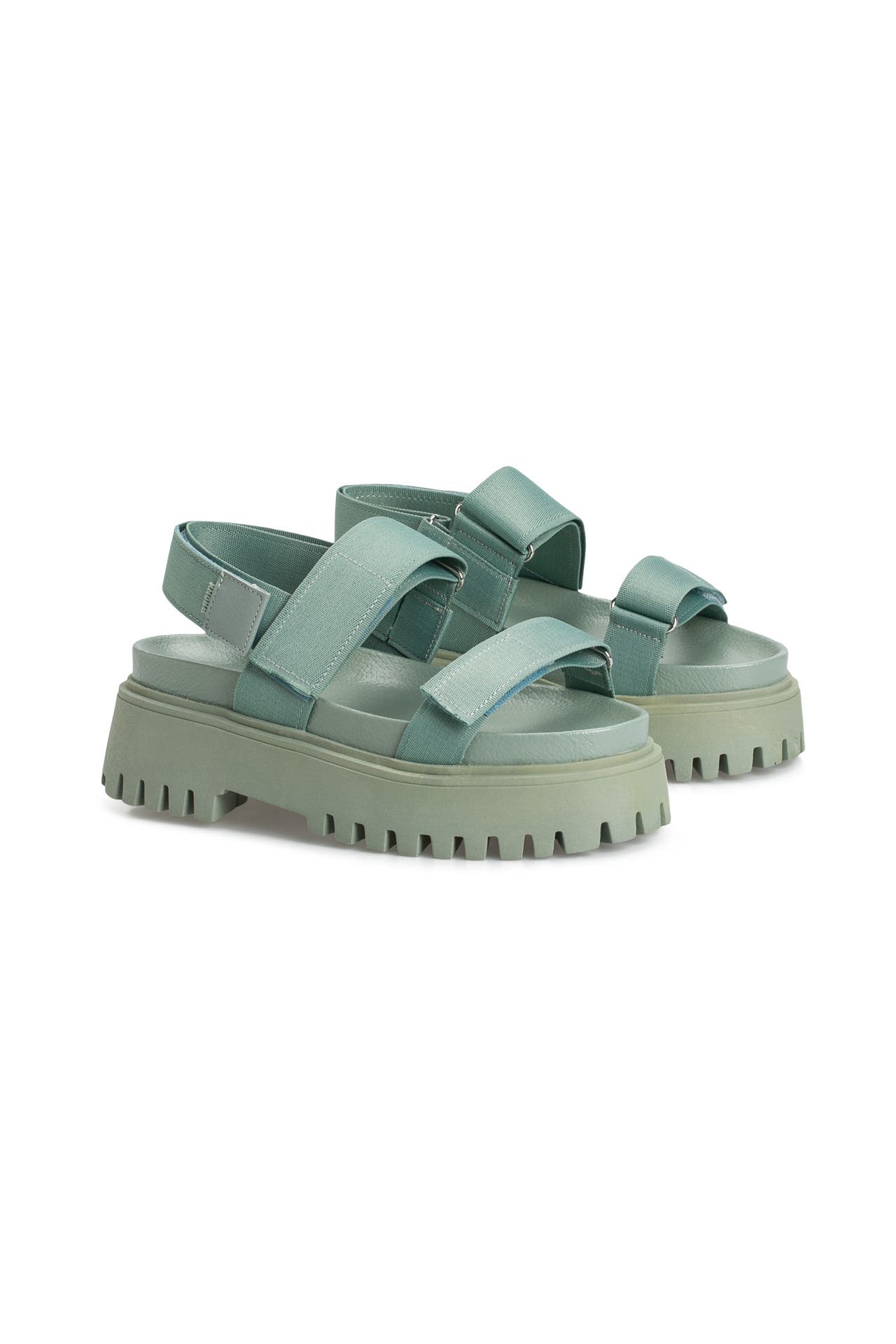 BRONX Plateau Sandalen jade gunstig online kaufen Outletcity