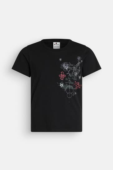 CHAMPION T-Shirt schwarz