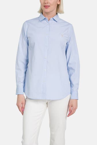 U.S. POLO ASSN. Casual-Bluse gestreift