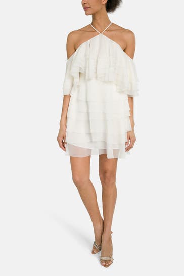 TED BAKER Minikleid 'Ezelle' ecru