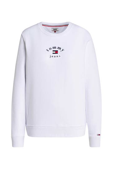 TOMMY JEANS Sweatshirt weiß