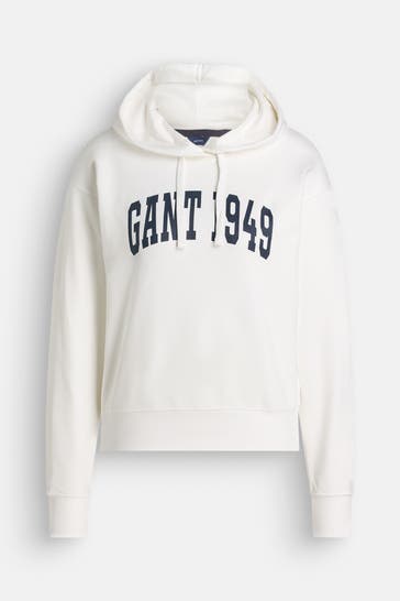 GANT Hoodie ecru