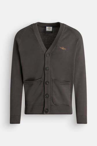 AERONAUTICA MILITARE Strickjacke grau