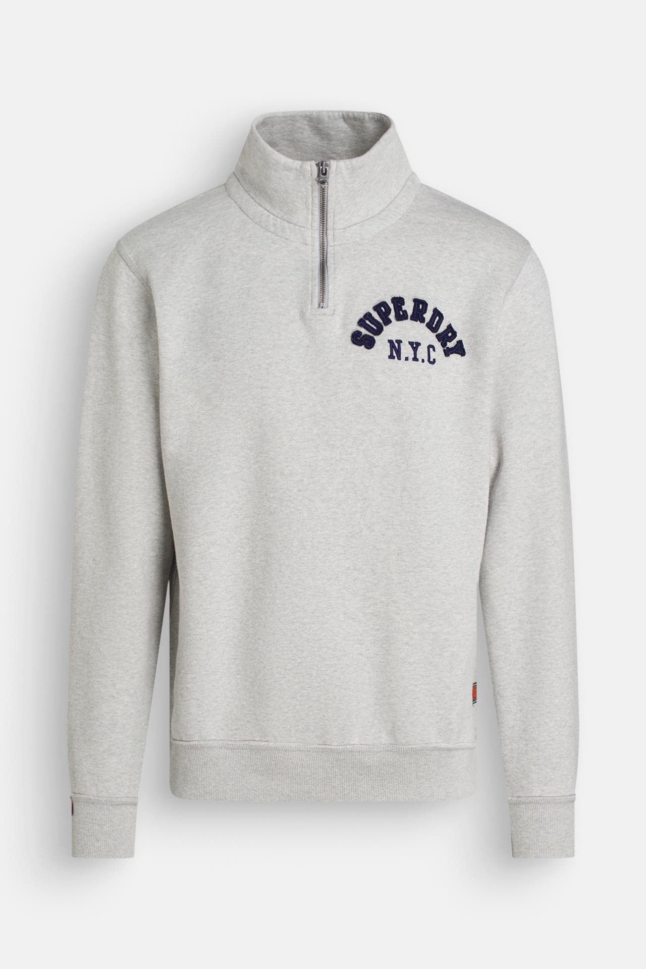 SUPERDRY Sweat-Troyer hellgrau, Bild 1