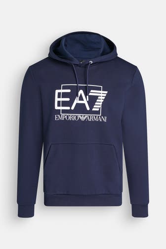 EA7 Hoodie dunkelblau