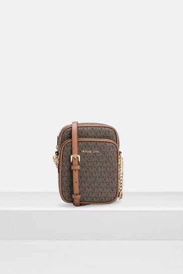 MICHAEL MICHAEL KORS Umhängetasche 'Jet Set Travel' gemustert