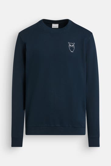 KNOWLEDGE COTTON APPAREL Sweatshirt navy