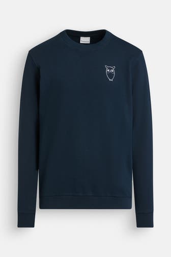 KNOWLEDGE COTTON APPAREL Sweatshirt navy