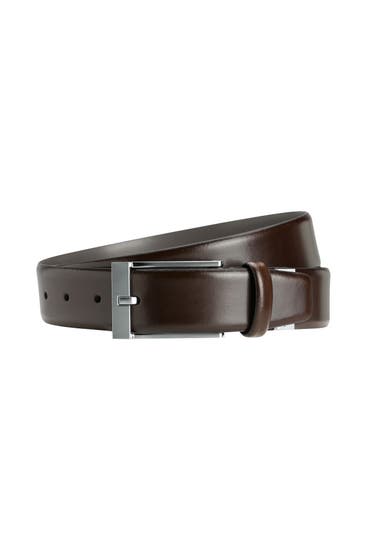 PORSCHE DESIGN - Ledergürtel dunkelbraun