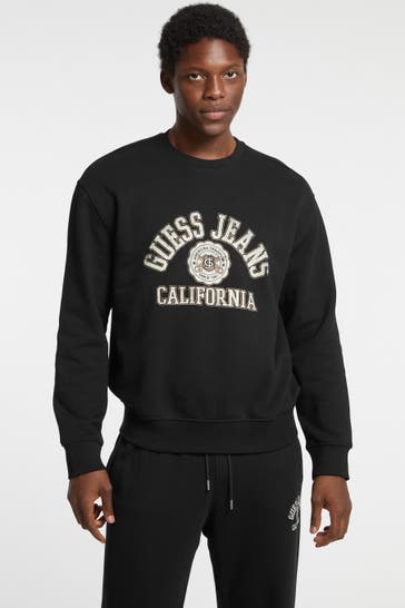 GUESS Sweatshirt schwarz