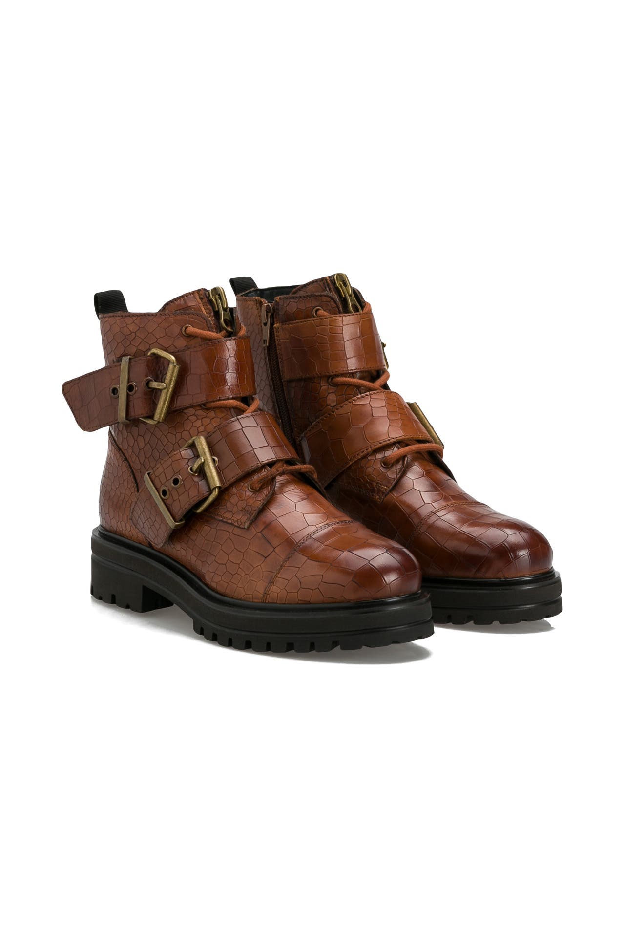 Buffalo biker booties shop