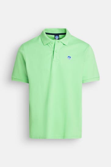 NORTH SAILS Polo-Shirt pastellgrün