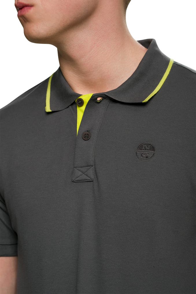 North Sails Black Cotton Polo Shirt main image 1