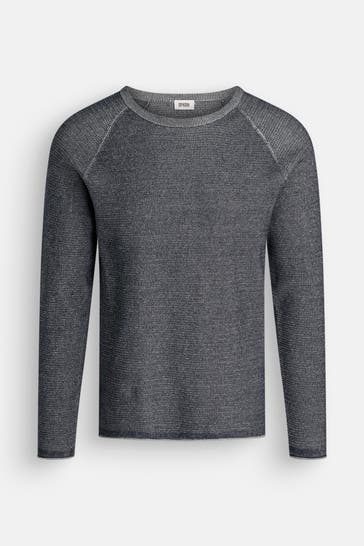 DRYKORN Strickpullover 'Titzian' graublau