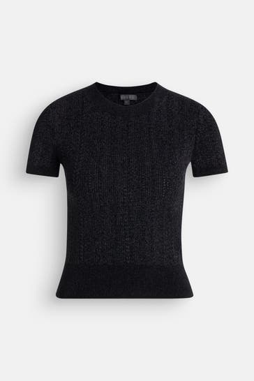 GUESS Strickshirt schwarz