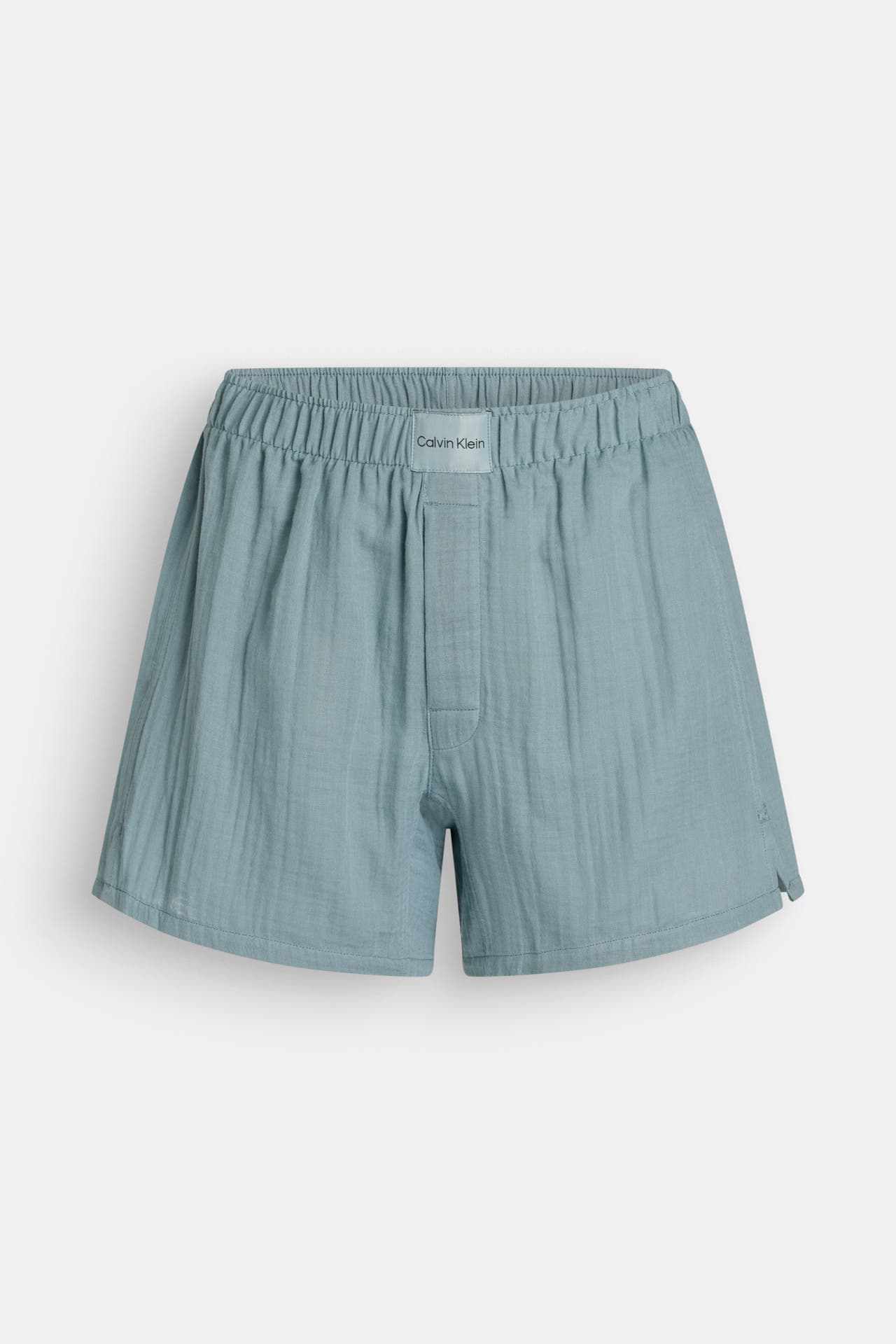 CALVIN KLEIN Pyjamashorts petrol, Bild 1