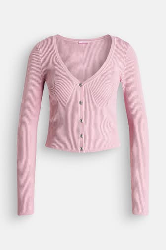GUESS Strickjacke 'Lucille' rosa