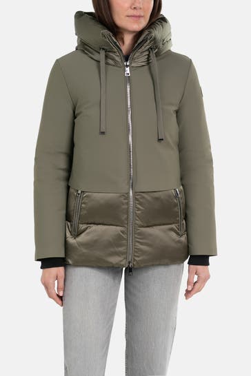 MILESTONE Winterjacke 'Muriel' khaki