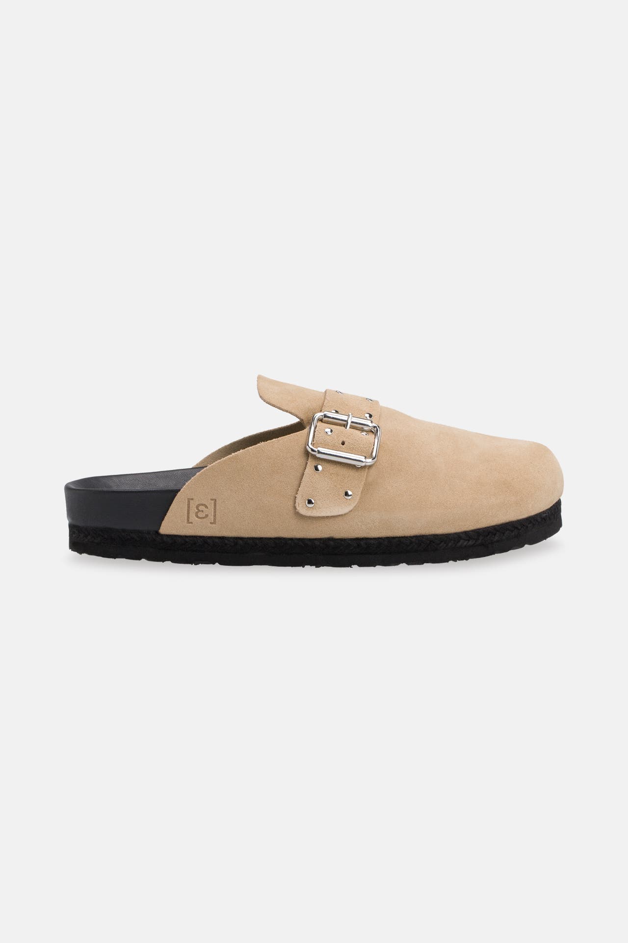 ESPADRIJ L'ORIGINALE Hausschuhe 'Cloq Rivet' beige, Bild 1
