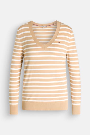 TOMMY HILFIGER Strickpullover gestreift